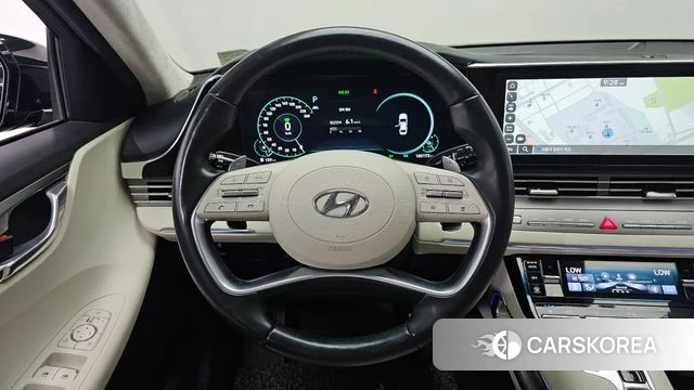 Hyundai The New Grandeur IG Hybrid 2022 Черный из Кореи, фото 4