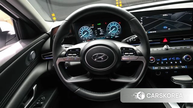 Hyundai Avante (CN7) 2022 Белый из Кореи, фото 4