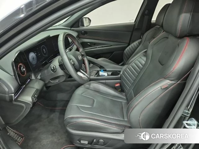 Hyundai The New Avante (CN7) 2024 Черный из Кореи, фото 4
