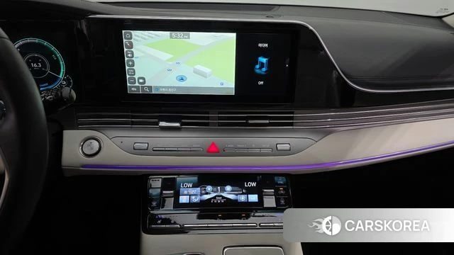 Hyundai The New Grandeur IG Hybrid 2022 Белый из Кореи, фото 4