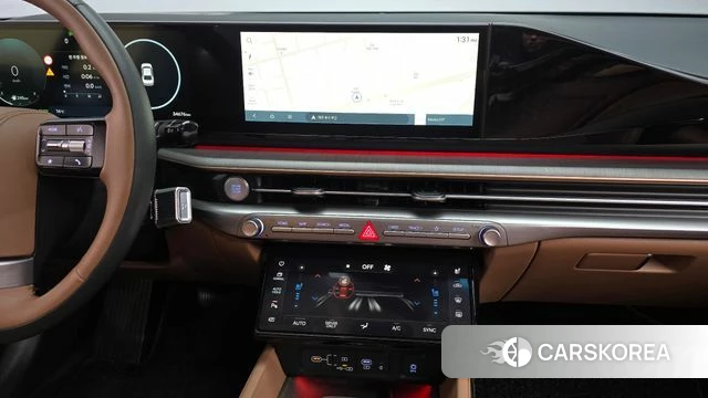 Hyundai Grandeur Hybrid (GN7) 2023 Белый из Кореи, фото 4