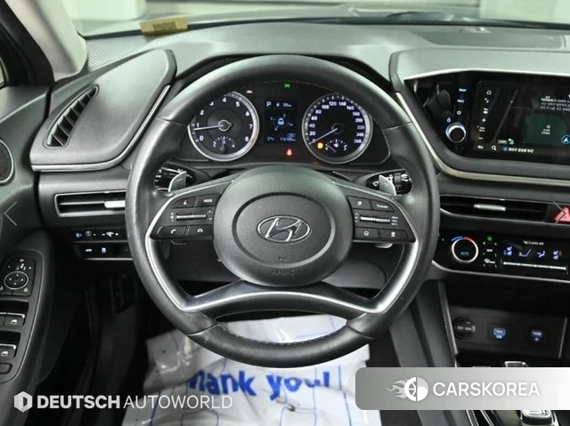 Hyundai Sonata (DN8) 2021 Серебристо-серый из Кореи, фото 4