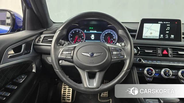 Genesis G70 2018 Синий из Кореи, фото 4