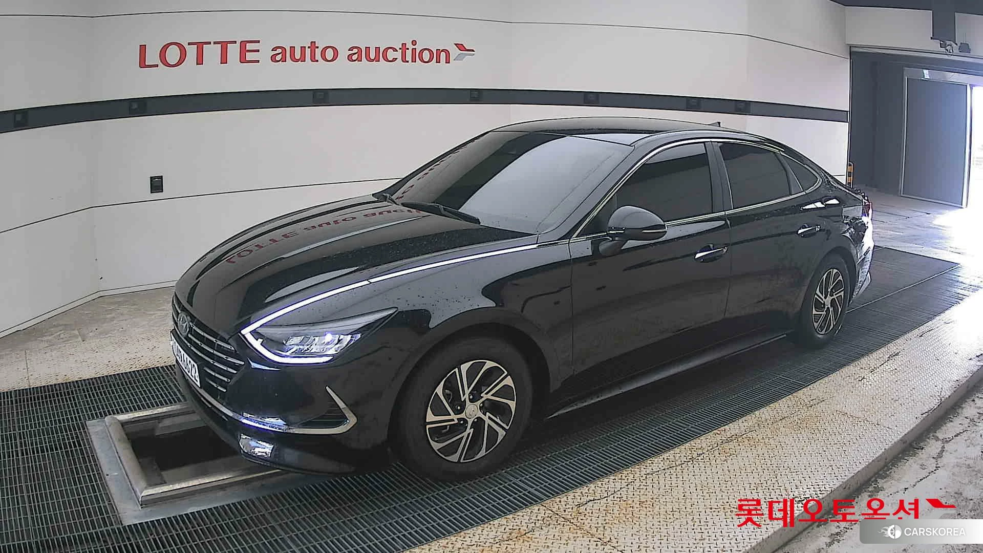 Hyundai Sonata Hybrid 2021 Midnight Black из Кореи, фото 4