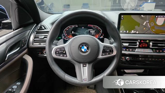 BMW X4 (G02) 2023 Синий из Кореи, фото 4