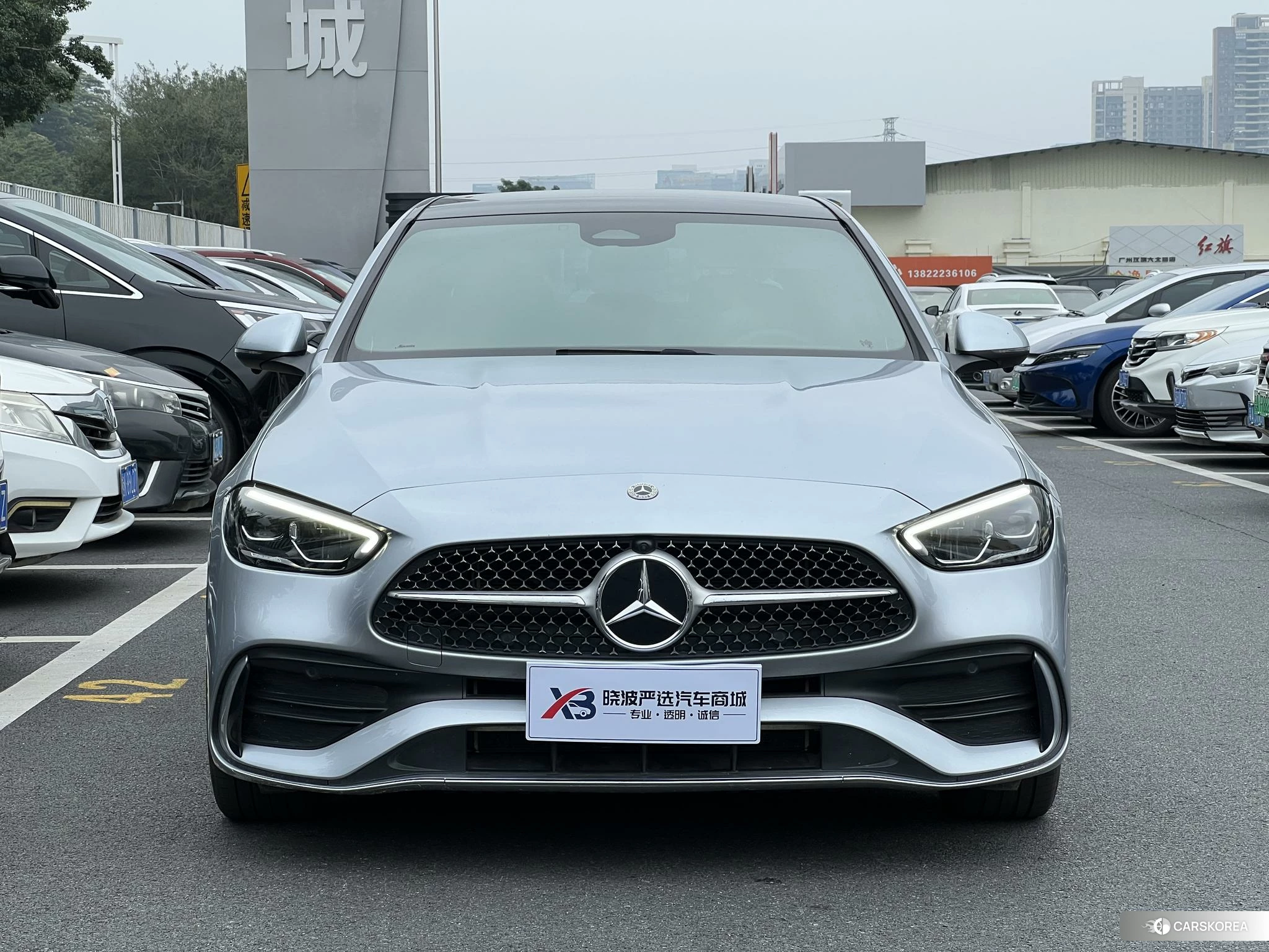 Mercedes-Benz C-class 2022 Серебристо-серый из Китая, фото 4