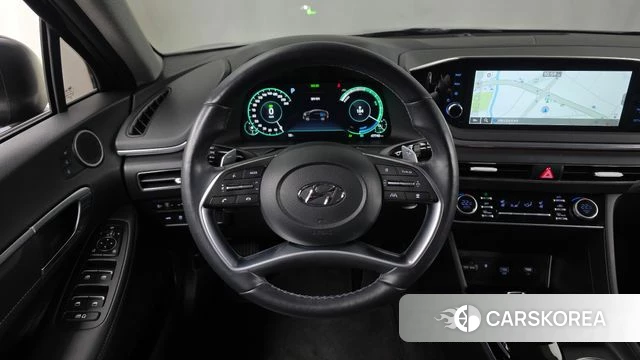Hyundai Sonata Hybrid (DN8) 2023 Черный из Кореи, фото 4
