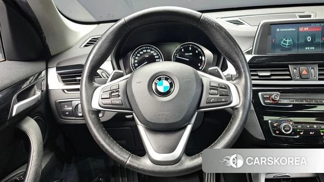 BMW X1 (F48) 2018 Черный из Кореи, фото 4