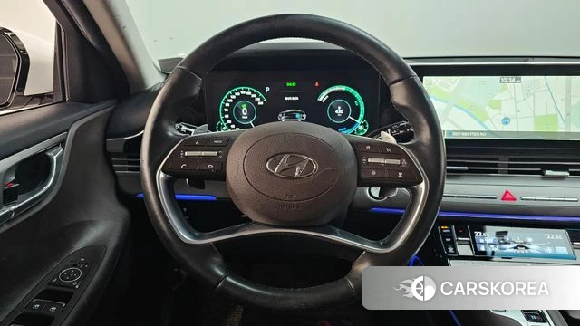 Hyundai The New Grandeur IG Hybrid 2020 Белый из Кореи, фото 4