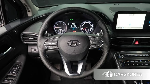 Hyundai The New Santa Fe 2022 Черный из Кореи, фото 4