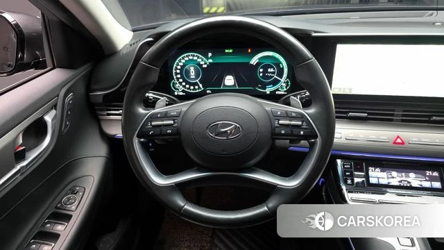 Hyundai The New Grandeur IG Hybrid 2020 Черный из Кореи, фото 4