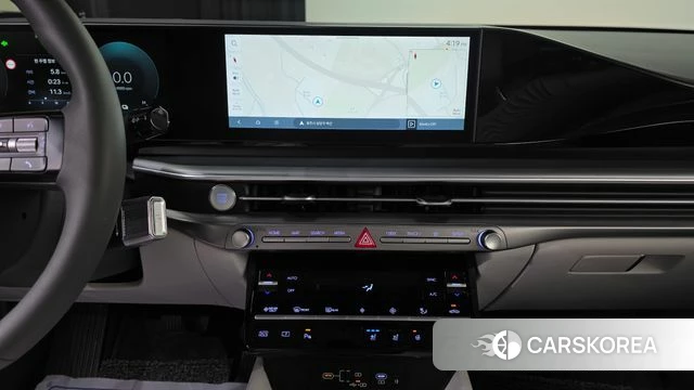 Hyundai Grandeur Hybrid (GN7) 2023 Черный из Кореи, фото 4