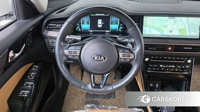 Kia K7 Premier Hybrid 2021 Белый из Кореи, фото 4