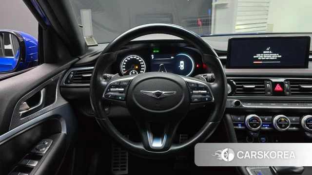 Genesis The New G70 2023 Синий из Кореи, фото 4