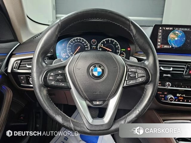 BMW 5 Series (G30) 2019 Синий из Кореи, фото 4