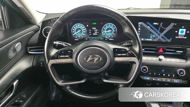 Hyundai Avante (CN7) 2020 Черный из Кореи, фото 4