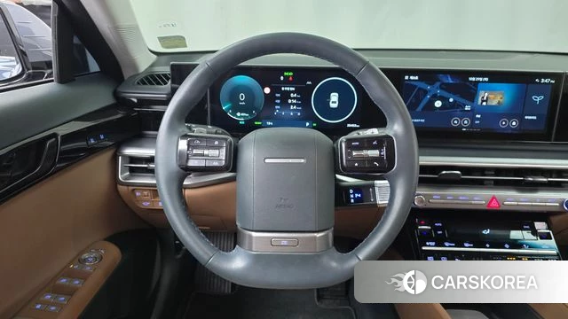 Hyundai Grandeur Hybrid (GN7) 2024 Небесно-голубой из Кореи, фото 4