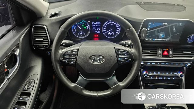 Hyundai Grandeur IG Hybrid 2019 Черный из Кореи, фото 4