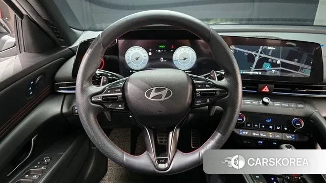 Hyundai The New Avante (CN7) 2023 Серебристо-серый из Кореи, фото 4