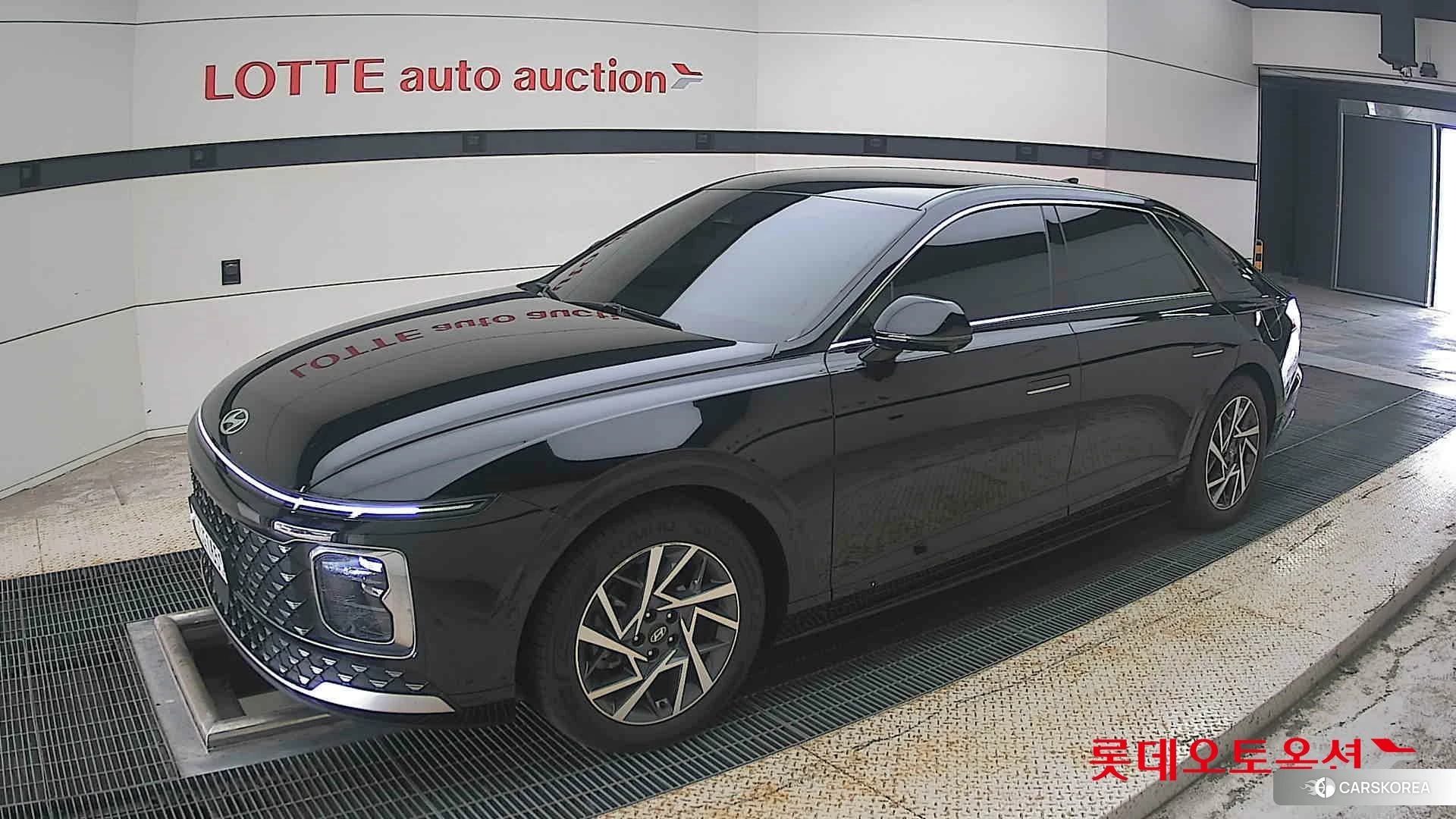 Hyundai Grandeur Hybrid 2023 Abyss Black Pearl из Кореи, фото 4