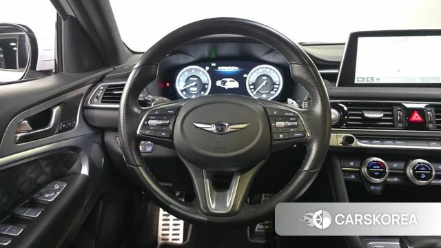 Genesis G70 2018 Цвет галактики из Кореи, фото 4