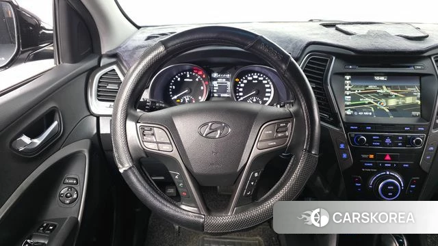 Hyundai Santa Fe The Prime 2018 Синий из Кореи, фото 4