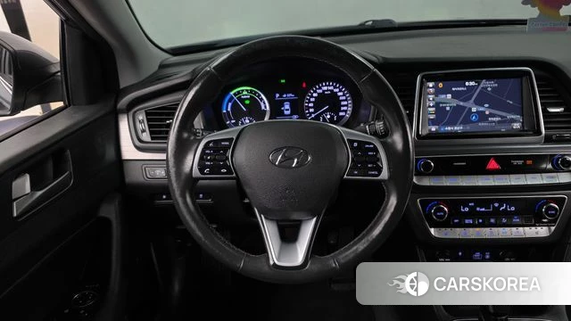 Hyundai Sonata New Rise Hybrid 2019 Серый из Кореи, фото 4