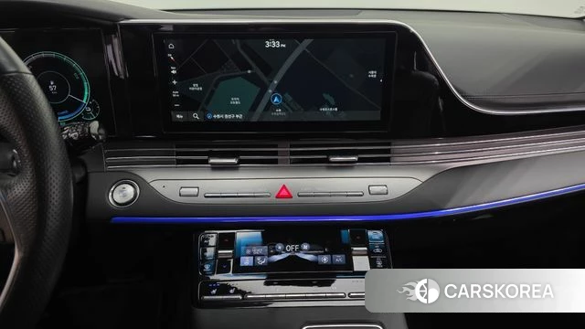 Hyundai The New Grandeur IG Hybrid 2021 Черный из Кореи, фото 4