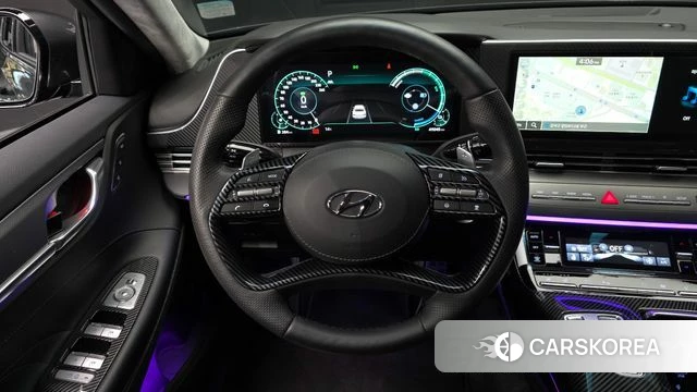 Hyundai The New Grandeur IG Hybrid 2022 Серый из Кореи, фото 4