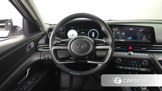 Hyundai Avante Hybrid (CN7) 2021 Белый из Кореи, фото 4