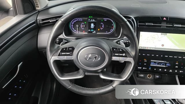 Hyundai Tucson Hybrid (NX4) 2023 Белый из Кореи, фото 4