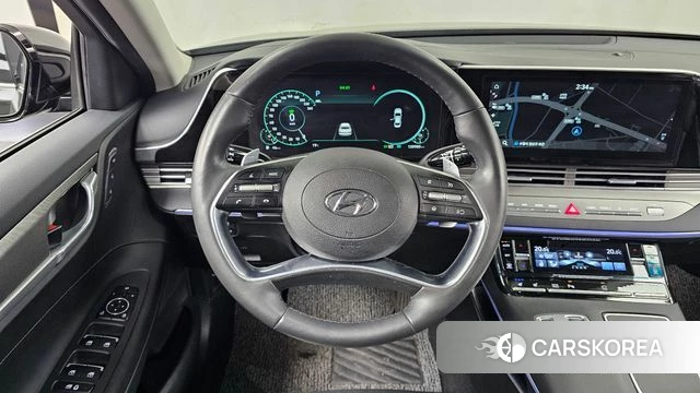 Hyundai The New Grandeur IG Hybrid 2020 Черный из Кореи, фото 4