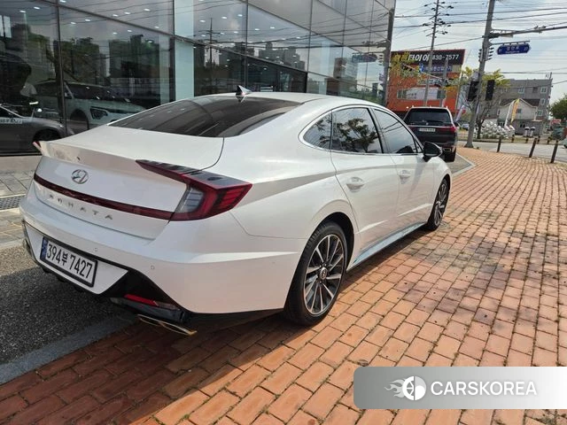 Hyundai Sonata (DN8) 2021 Белый из Кореи, фото 4