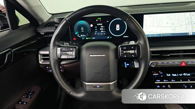 Hyundai Grandeur Hybrid (GN7) 2024 Черный из Кореи, фото 4