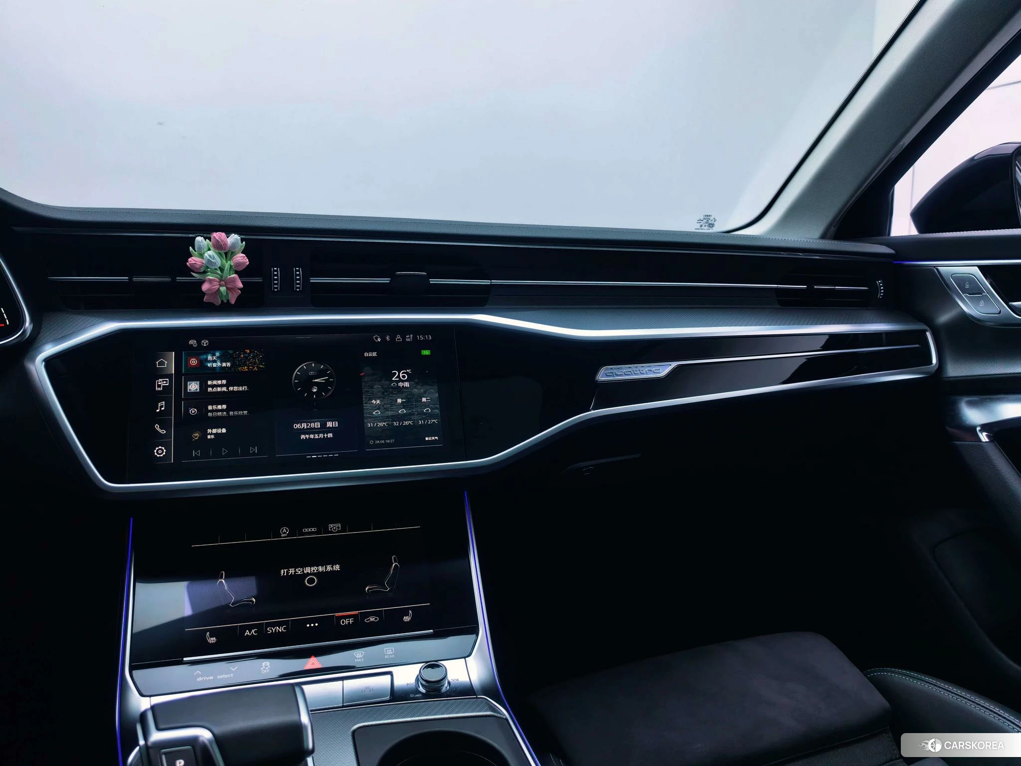 Audi A6 2023 Темно-серый из Китая, фото 4
