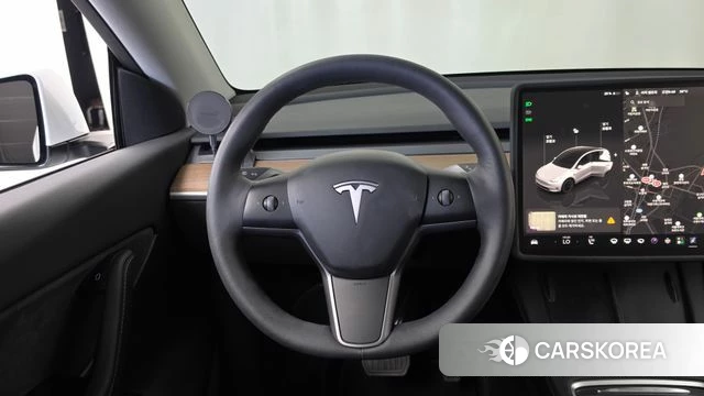 Tesla Model Y 2022 Белый из Кореи, фото 4