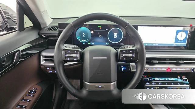 Hyundai Grandeur Hybrid (GN7) 2024 Черный из Кореи, фото 4