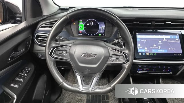 Chevrolet (GM Daewoo) Bolt EUV 2022 Черный из Кореи, фото 4