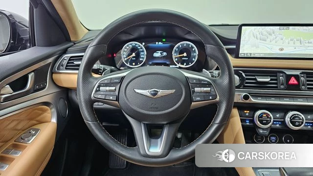 Genesis The New G70 2023 Черный из Кореи, фото 4