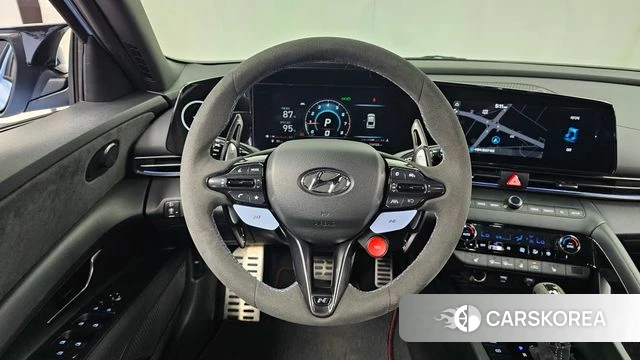 Hyundai Avante (CN7) 2021 Небесно-голубой из Кореи, фото 4