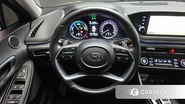 Hyundai Sonata Hybrid (DN8) 2023 Черный из Кореи, фото 4