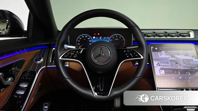 Mercedes-Benz S-Class W223 2023 Золотой двухцветный из Кореи, фото 4