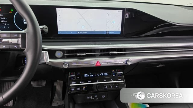 Hyundai Grandeur Hybrid (GN7) 2023 Черный из Кореи, фото 4