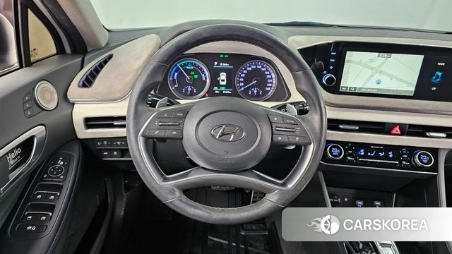 Hyundai Sonata Hybrid (DN8) 2021 Белый из Кореи, фото 4
