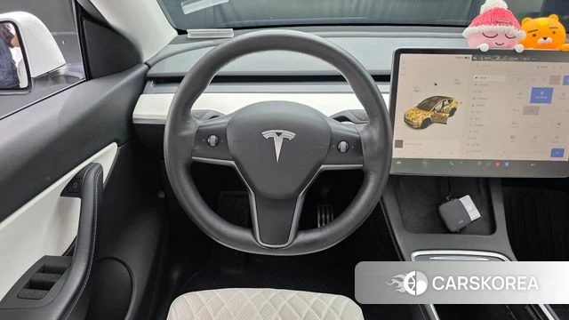 Tesla Model Y 2021 Белый из Кореи, фото 4