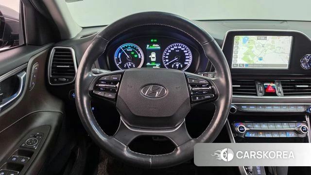 Hyundai Grandeur IG Hybrid 2019 Серый из Кореи, фото 4