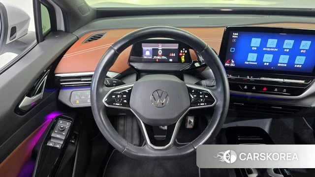 Volkswagen ID.4 2023 Белый из Кореи, фото 4