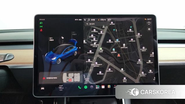 Tesla Model 3 2020 Синий из Кореи, фото 4