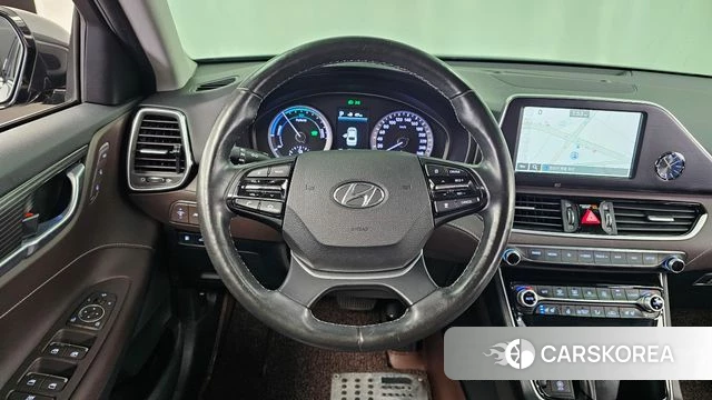 Hyundai Grandeur IG Hybrid 2018 Серый из Кореи, фото 4