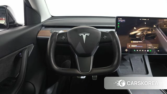 Tesla Model Y 2022 Черный из Кореи, фото 4
